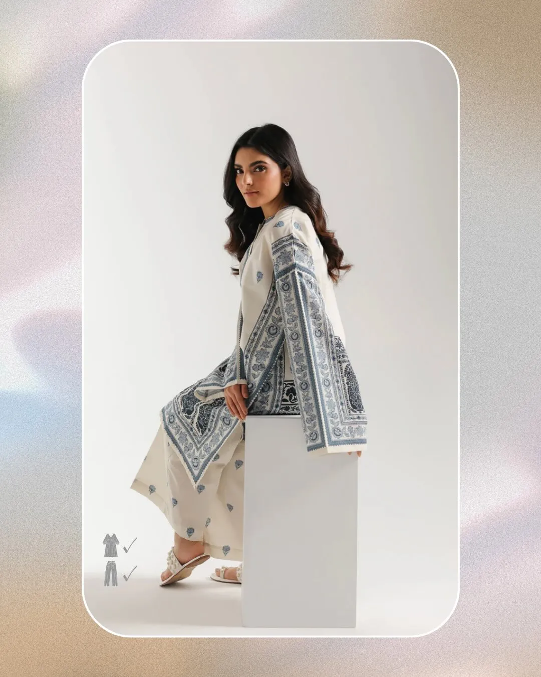 Printed Kurta & Pant Set
