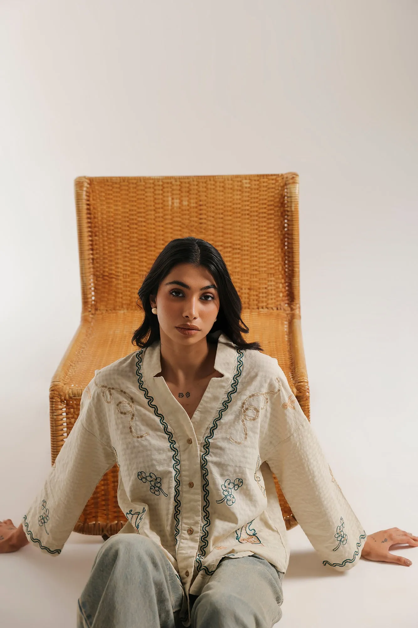 Embroidered Top