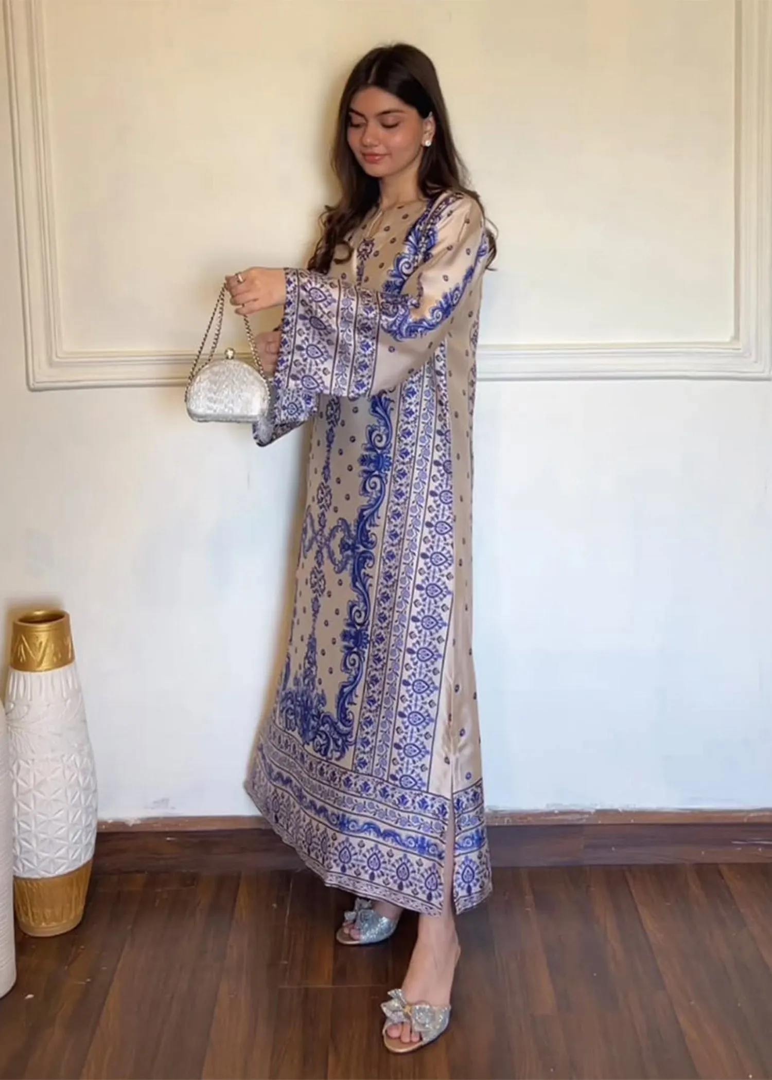 Charmuse/Shamooz Kurti in Blue