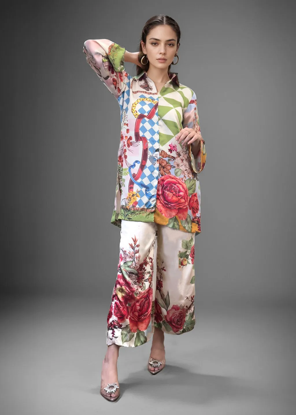 Printed Co-ord Set in Multi