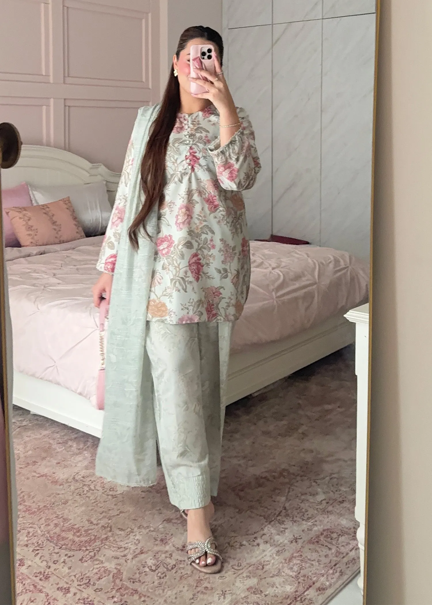 Printed Kurta Set