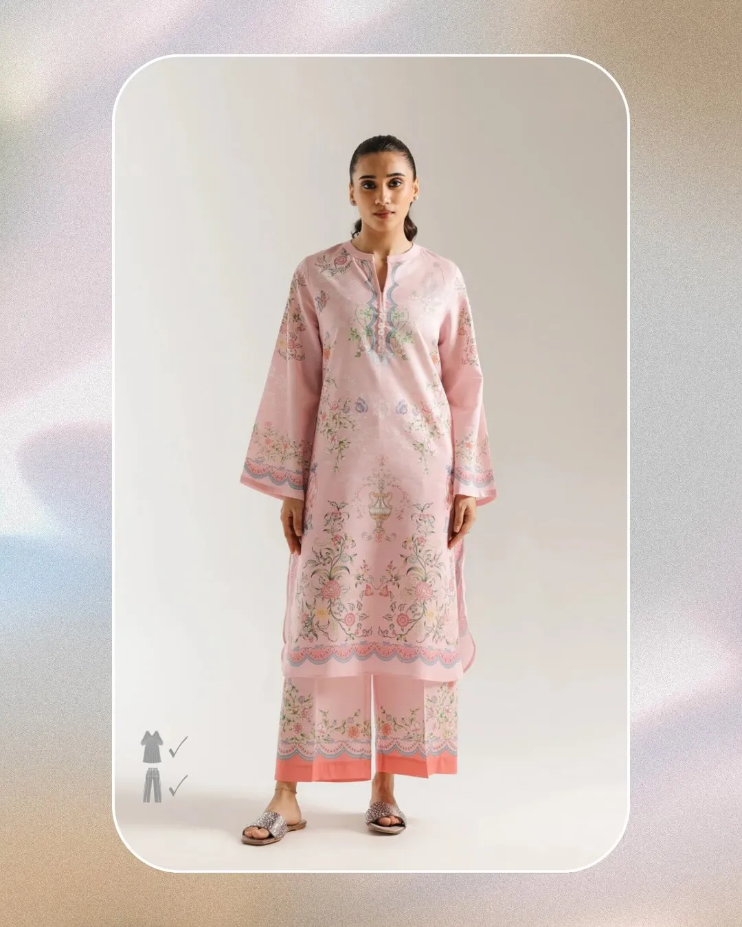 Printed Kurta Set
