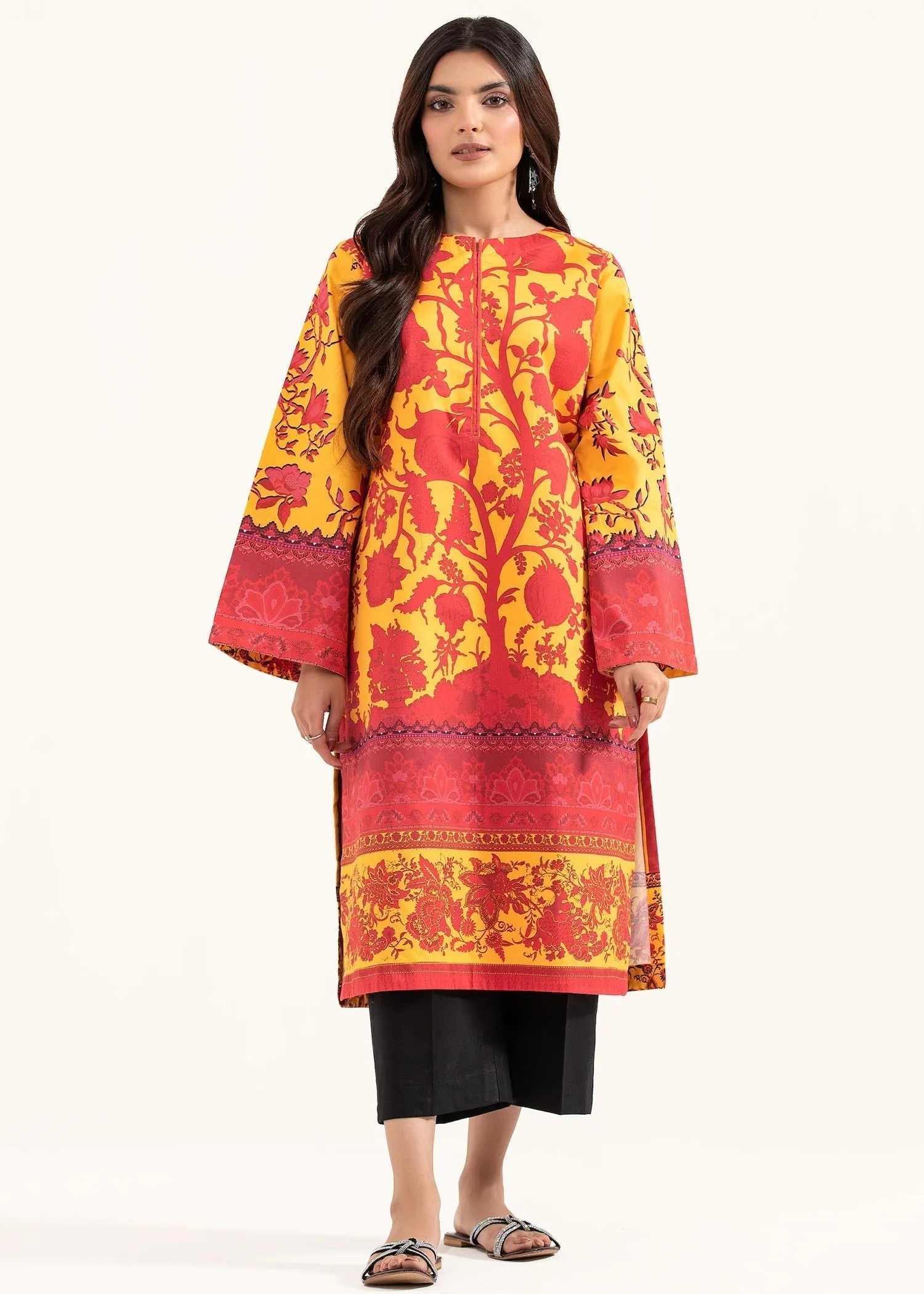 Digital Printed Kurti in Multi