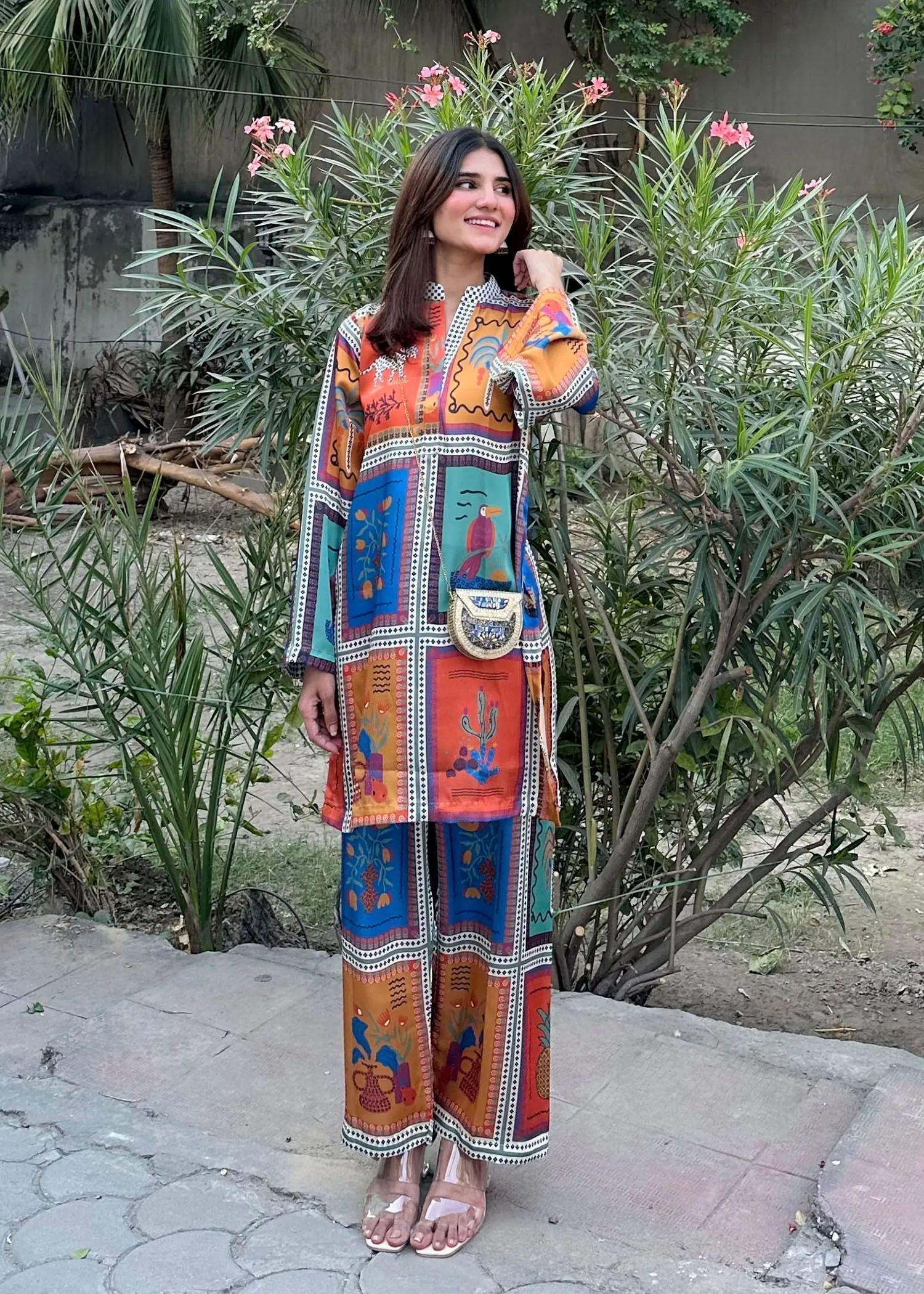 Printed Co-ord Set in Multi