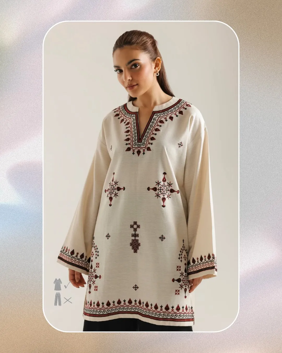 Embroidered Kurta