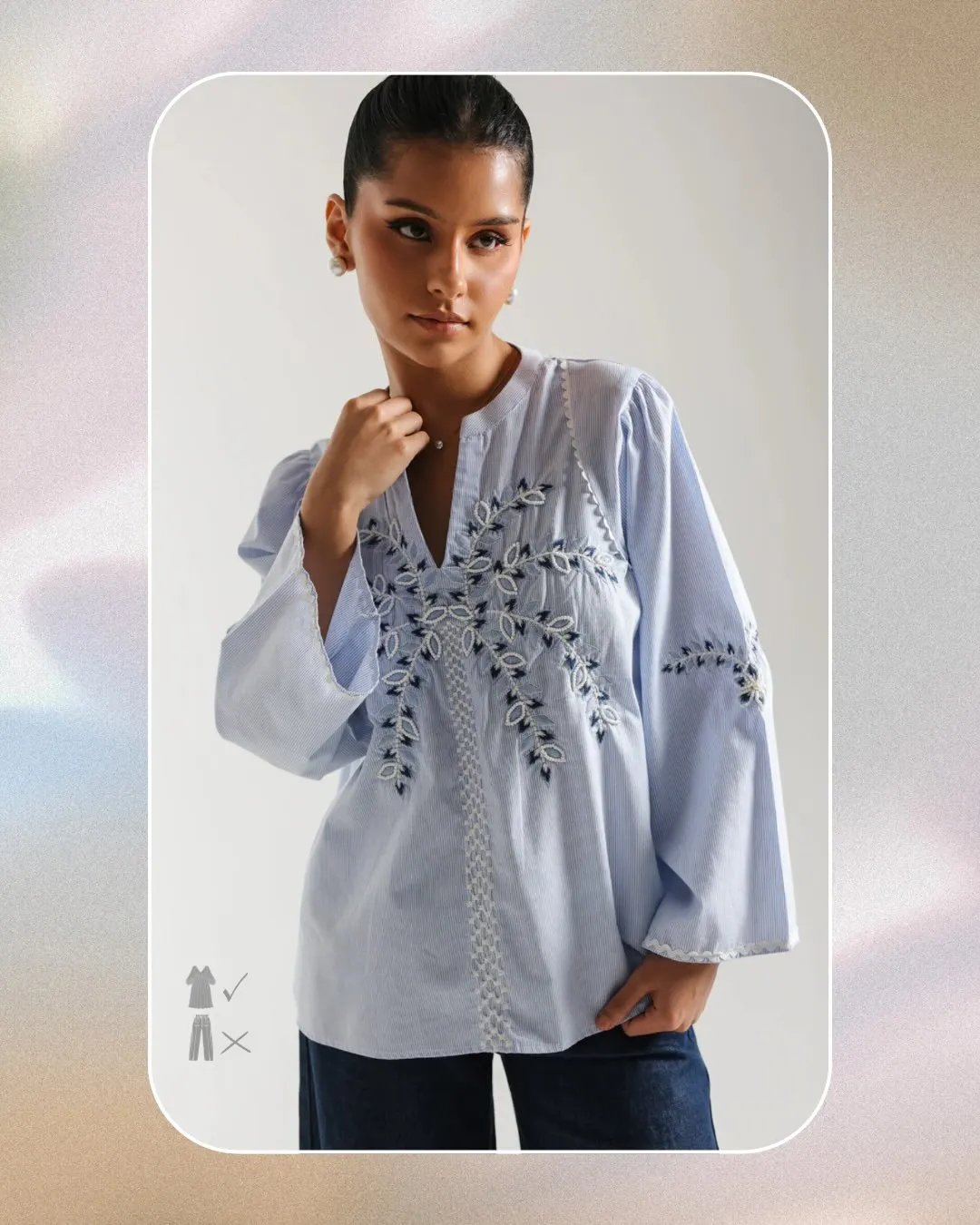 Embroidered Top