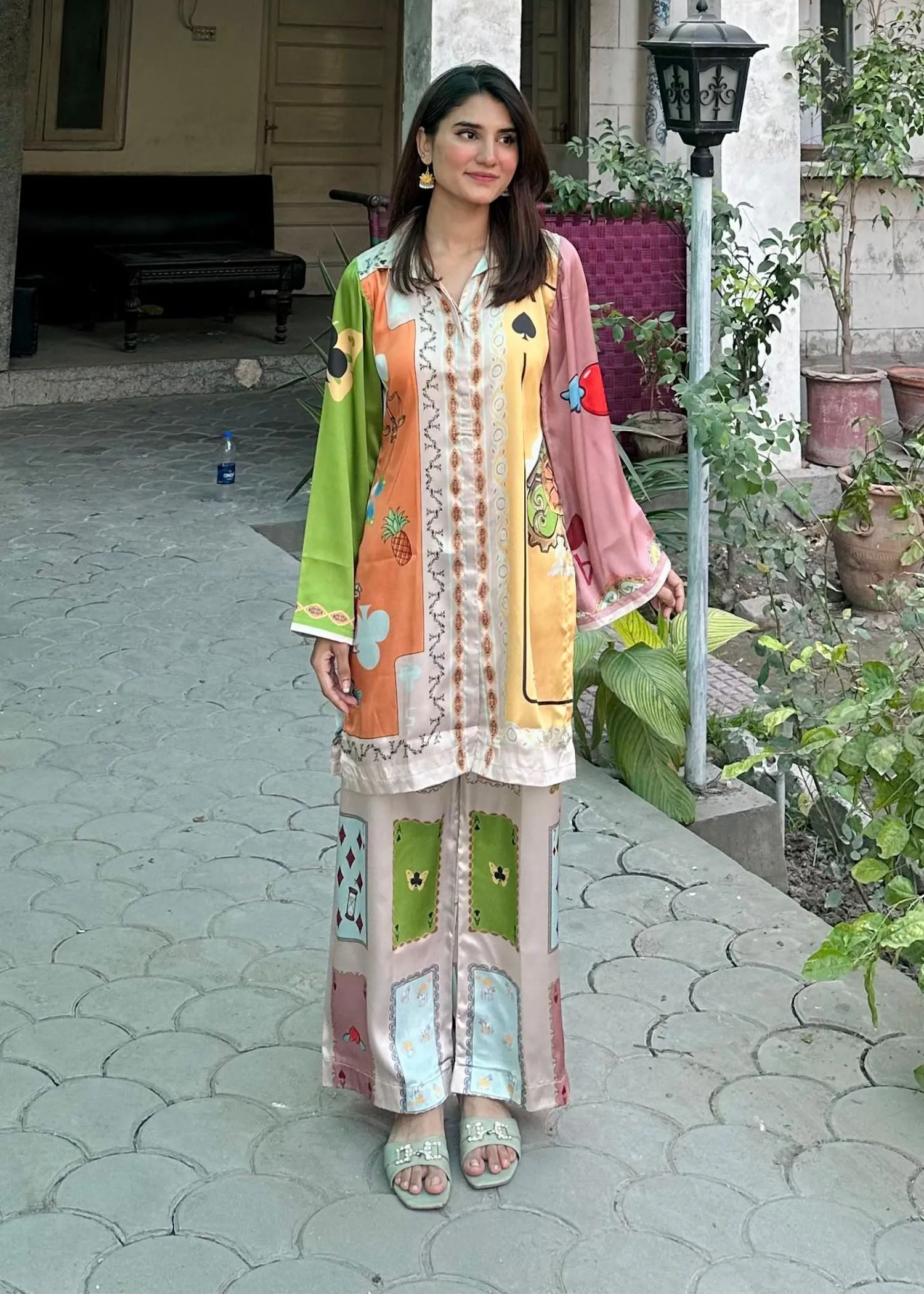 Co-ord Set in Multi