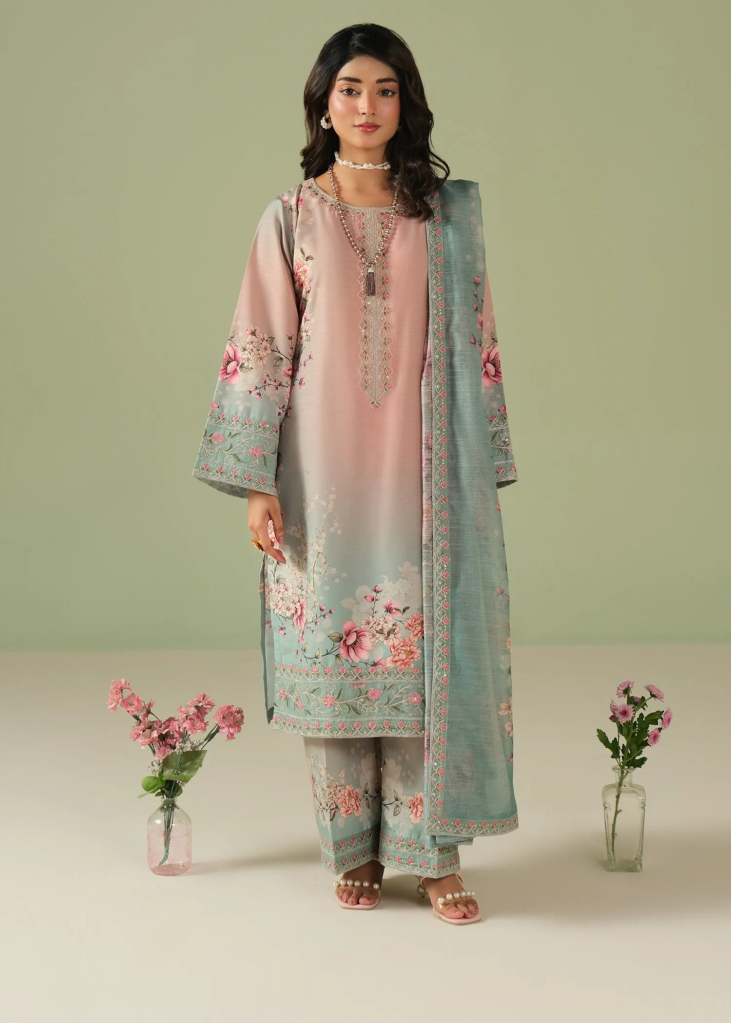 Embroidered Kurta Set
