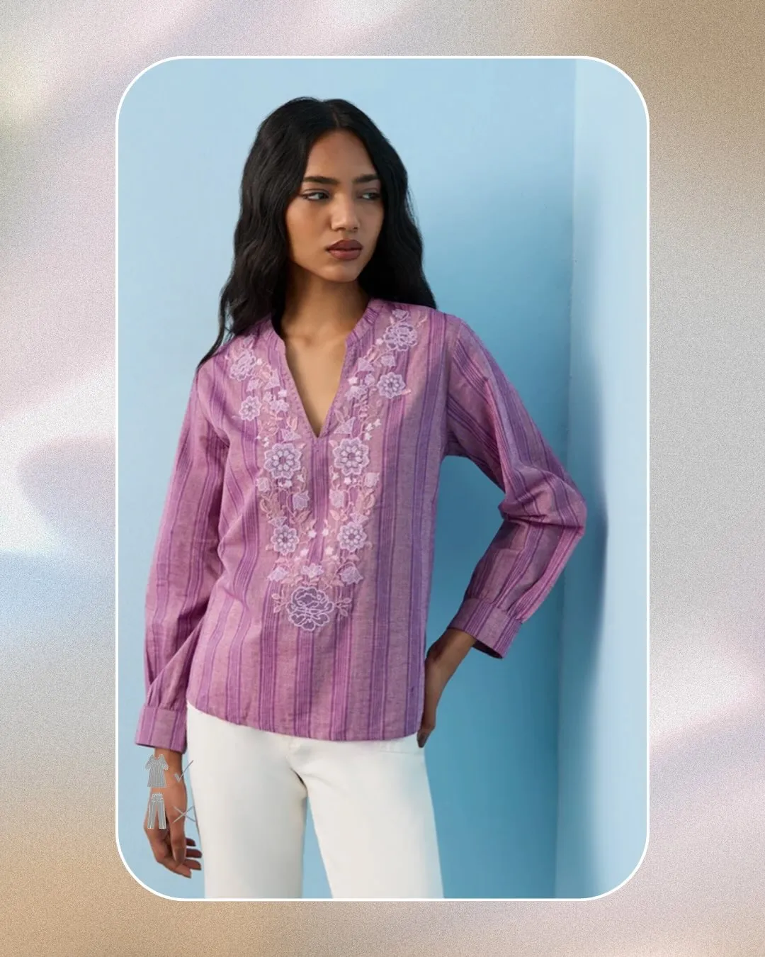 Embroidered Top