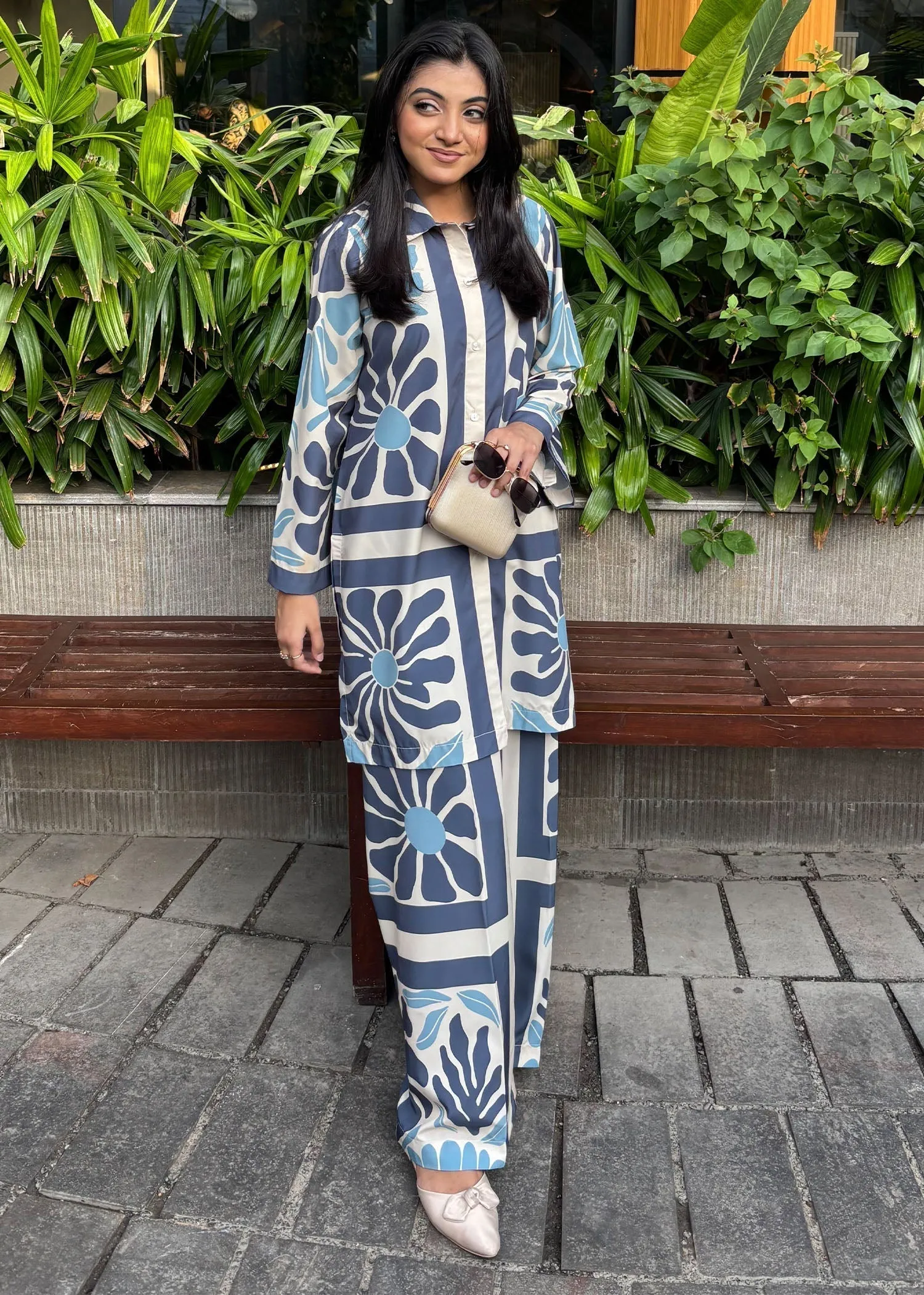 Printed Co-ord Set in Multi