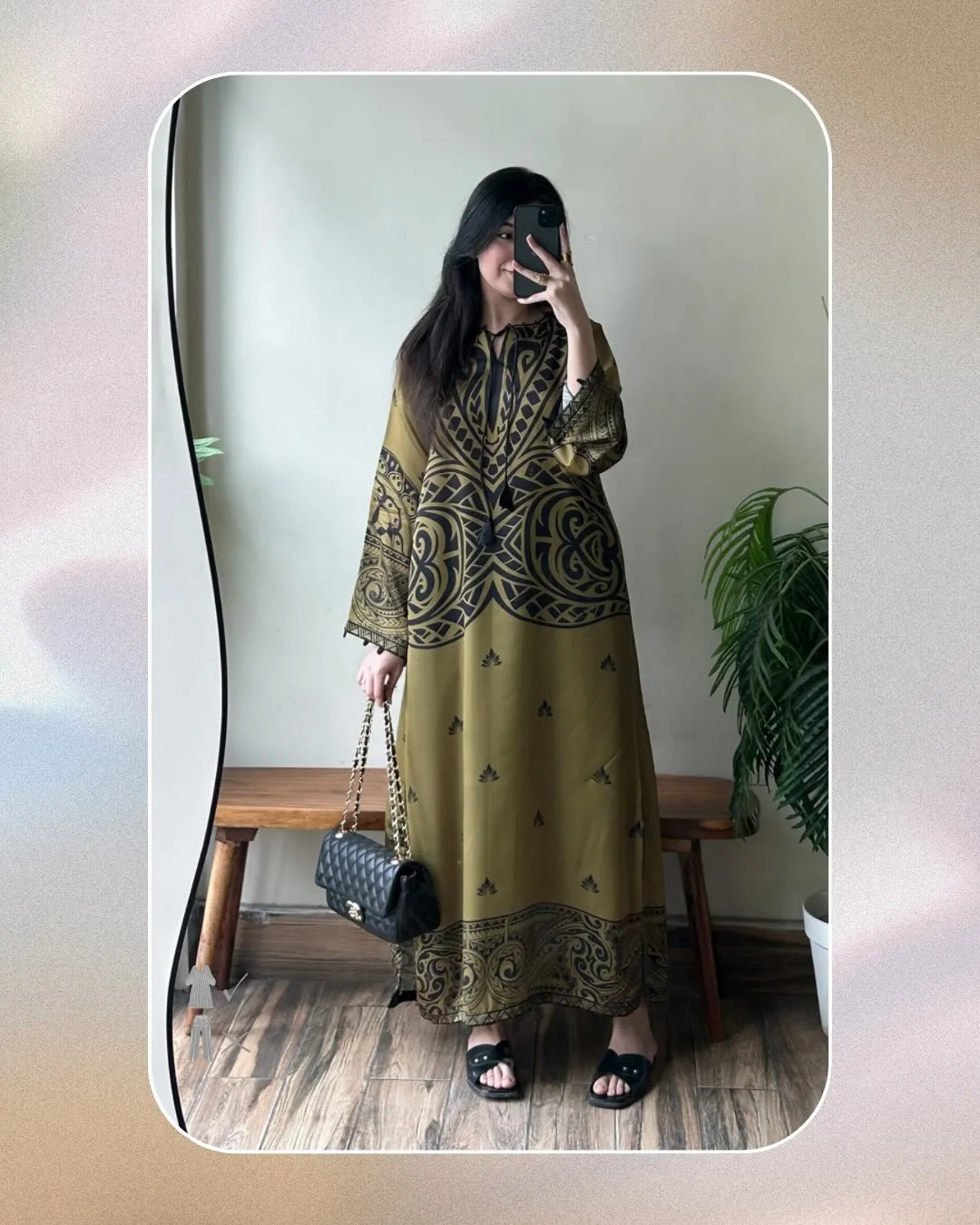 Printed Dress