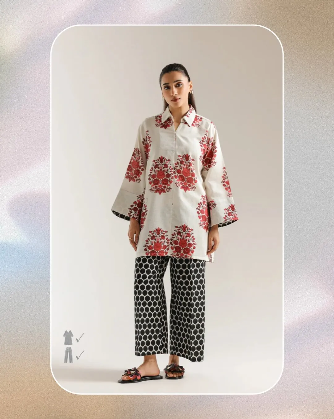 Printed Kurta & Pants