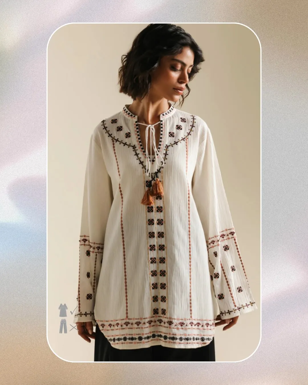 Embroidered Top