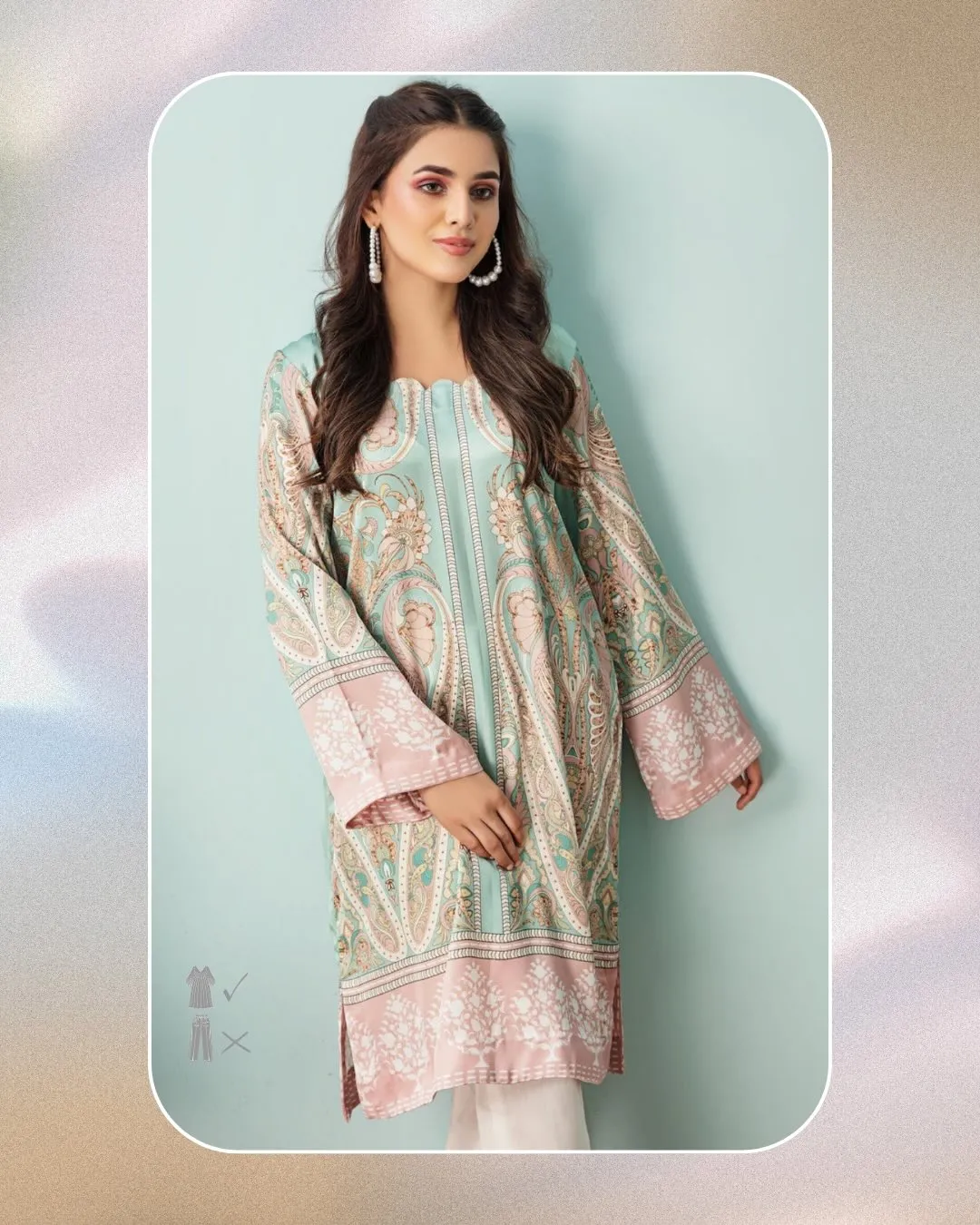 Satin Silk Kurta