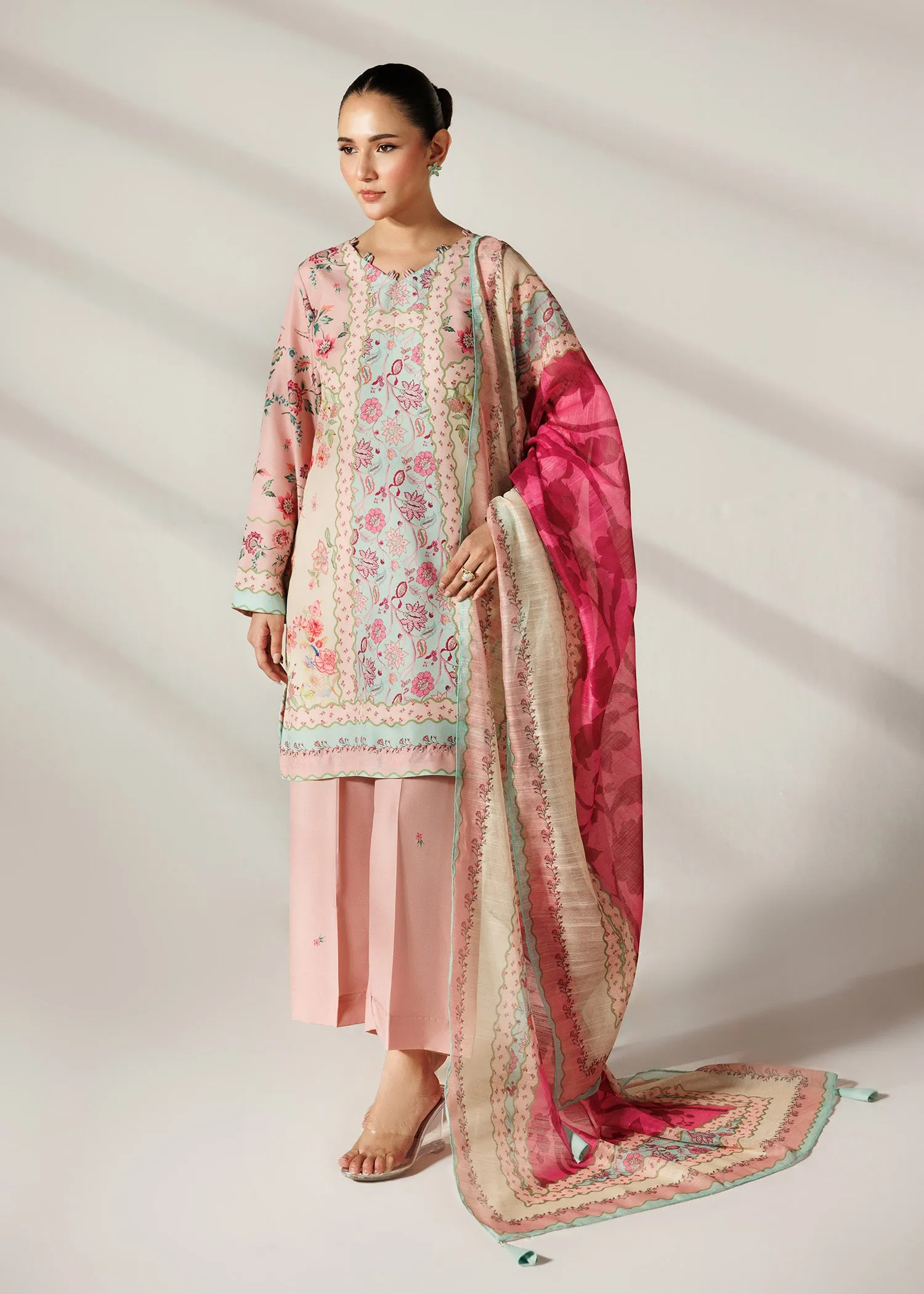 Printed Kurta Set in Multi