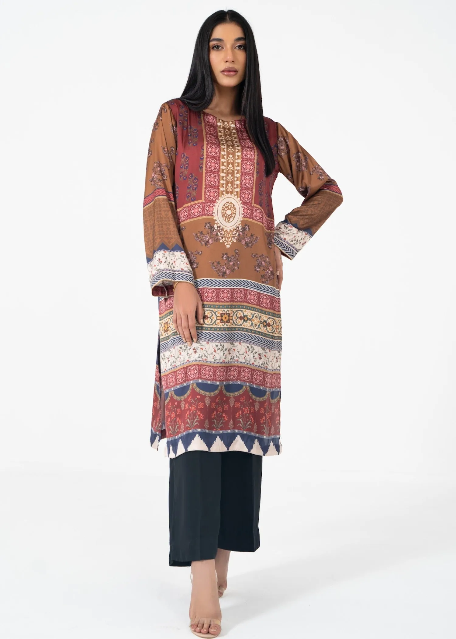 Printed Kurti in Multi